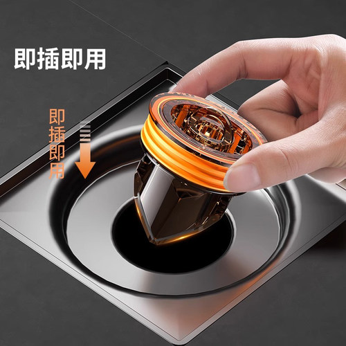 厕所地漏防臭堵臭器通用