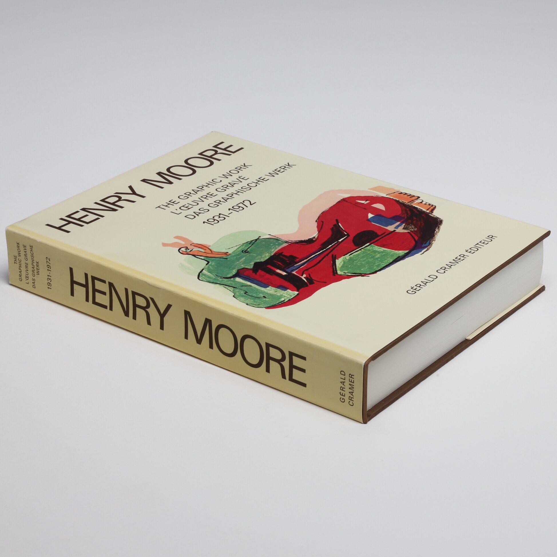 【绝版现货】亨利·摩尔：版画全集：第1卷 1931-1972 Henry Moore: Catalogue of Graphic Work｜老佛爷书店