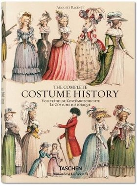 【现货】服装史：从古代到十九世纪 Auguste Racinet. The Costume History: From Ancient Times to the 19th Century
