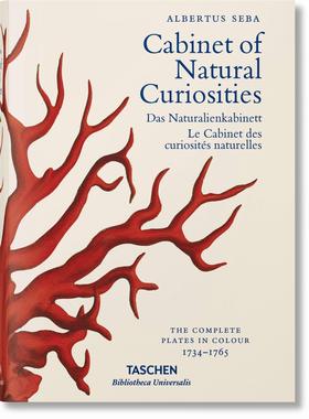 【现货】（小开本）塞巴:自然珍奇集 Albertus Seba. Cabinet of Natural Curiosities 收集了来自世界各地的动物、植物和昆虫