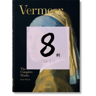 【现货】维米尔全集画册 Vermeer. The Complete Works. 40th Ed. Taschen40周年版 进口原版艺术书籍 老佛爷外文书店