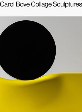 【现货】美国女装置艺术家 卡罗尔·波维作品集 Carol Bove: Collage Sculptures 进口原版当代艺术书籍