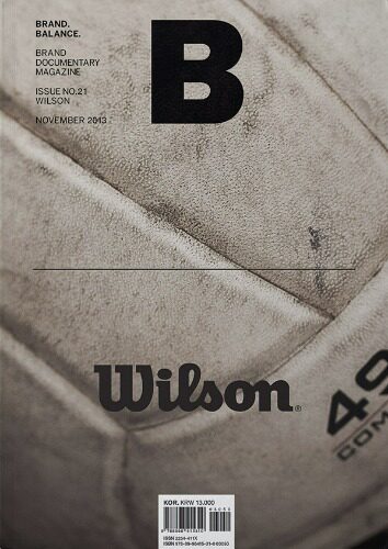 【现货】韩国杂志 品牌杂志 Magazine B 21期：WILSON / 韩国B杂志 英文版 进口原版品牌档案杂志｜老佛爷书店