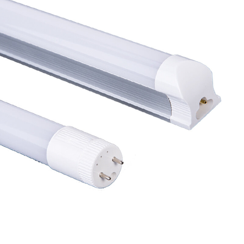 灿美家T8一体化led灯管0.6/1.D2米条形光管全套18W超亮照明日光灯