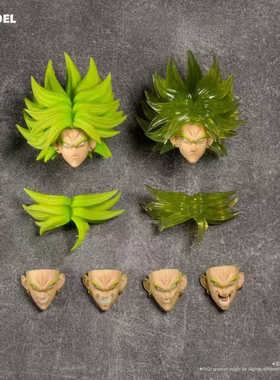 新品订MP布罗利头雕配件包仅适配ZT布罗利可动手办无素体