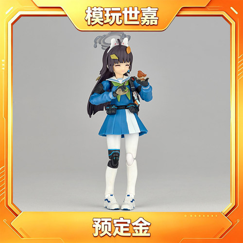 海洋堂KAIYODO 转轮科技 蔚蓝档案 霞泽 美游 机娘 可动手办