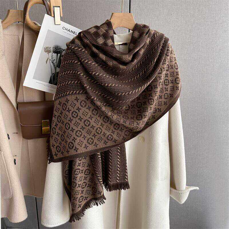 百搭长版保暖仿羊绒围巾披肩格纹经典老花洋气女高级感护颈围脖潮,服饰配件/皮带/帽子/围巾,围巾/丝巾/披肩,淘宝优惠券,粉丝福利购,淘宝优惠卷