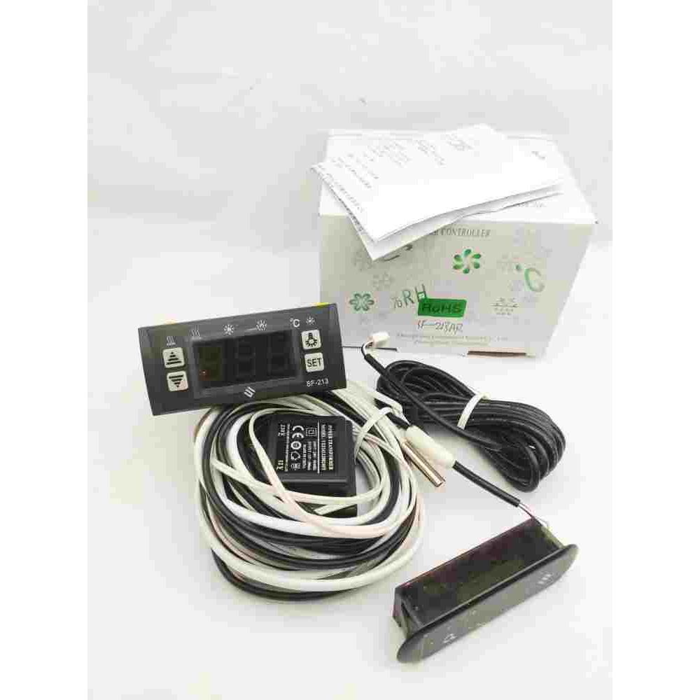 尚方SF-213AR雪柜电子温控器 双表 双显示 温度控制器 冰柜展示柜