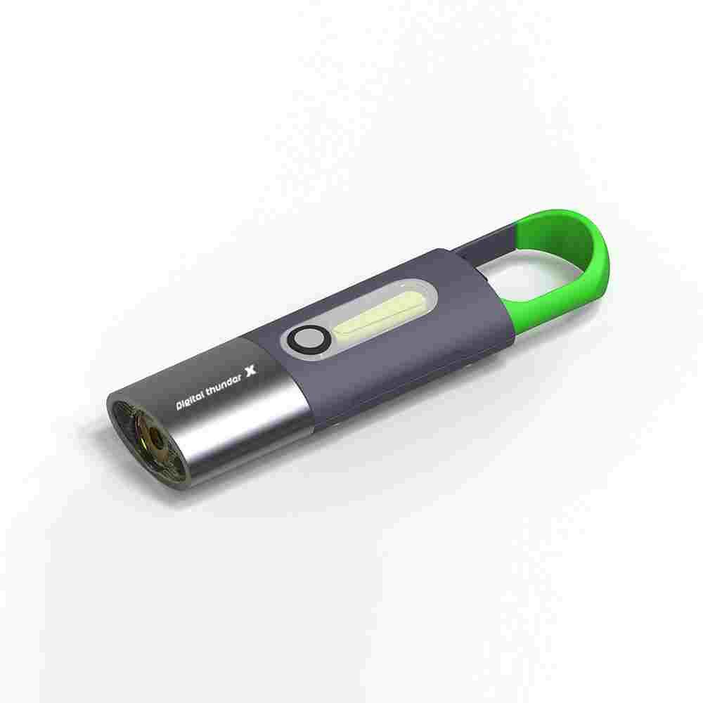 便携家用耐用手电白激光手电筒强光可充电式户外超亮远射小型迷你