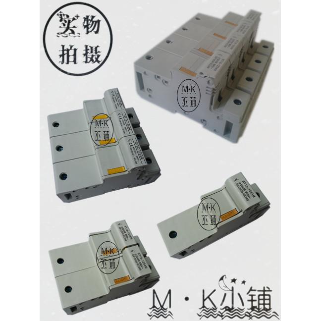 RT18-125X 2P 22*58 圆筒帽形熔断器底座 保险丝底座