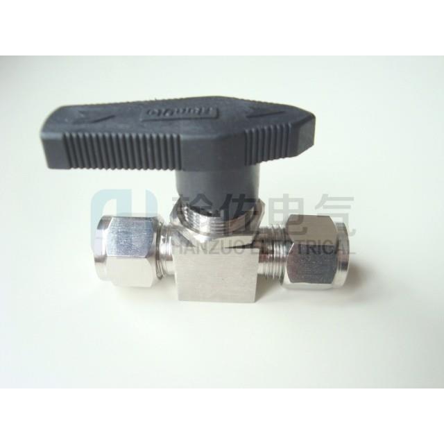 不锈钢304卡套球阀 1/8 1/4 3/8 1/2英制管二通开关工厂直销包邮