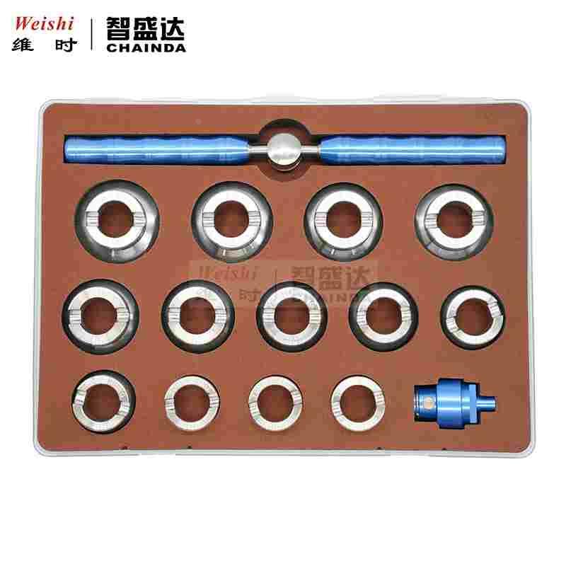 修表工具 劳力士后盖开盖器全套尺寸15件套 机开手开双用帝舵开表