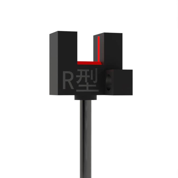 DAiGOK戴工U槽型光电开关传感器DT-R25四线一开一闭NPN/PNP型光电