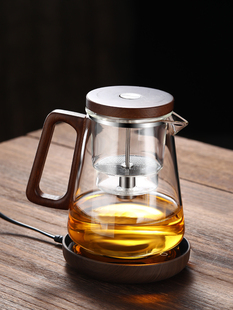 滤茶器耐高温茶杯玻璃烧水壶 飘逸杯泡茶壶家用茶具茶水分离按压式