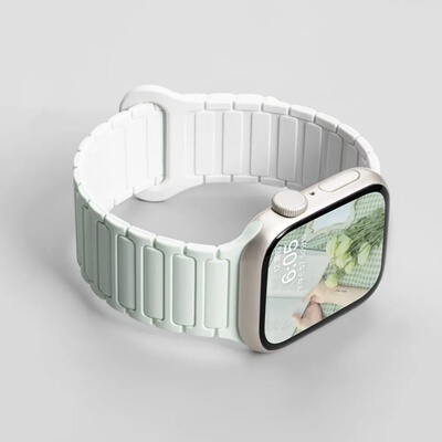适用华为FIT3手表表带智能watchfit3运动手环硅胶腕带fit2新款腕表fit4watch二三代表链张婧仪同款磁吸配件