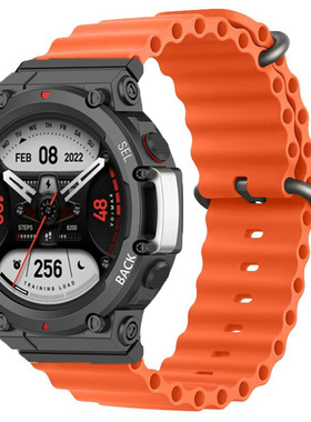 适用华米amazfit Trex3表带跃我trex2硅胶海洋米兰腕带霸王龙华米TrexUltra男女回环磁吸钢带华米TrexPro表带