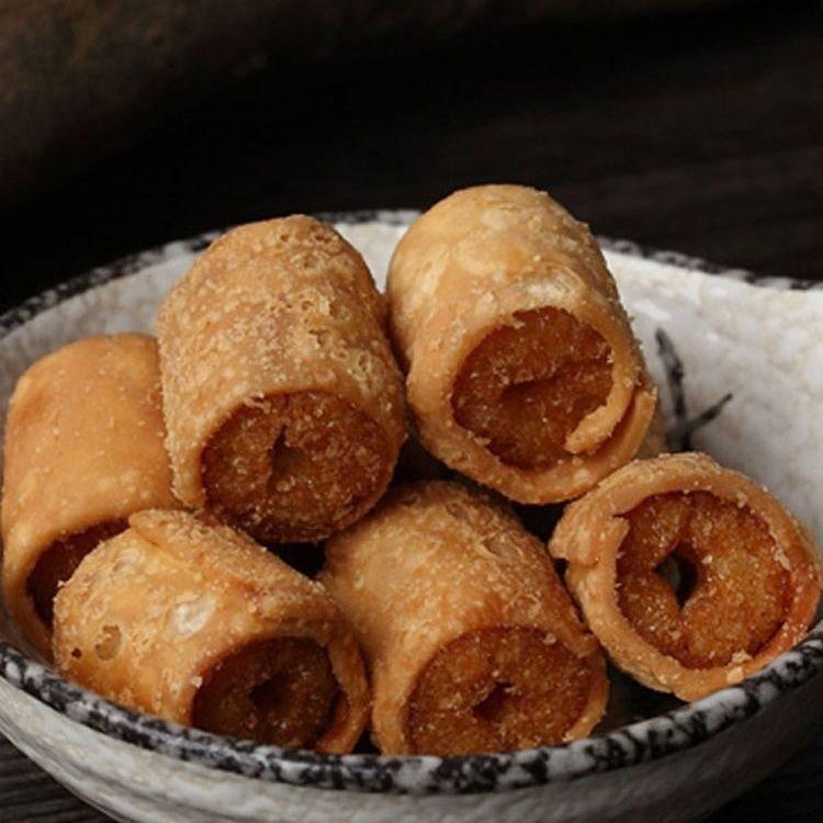 潮汕回忆童年酥脆春卷广东特产油炸小吃儿时怀旧食品网红零食袋装