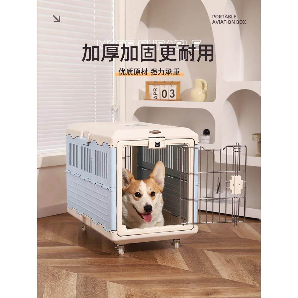 宠物航空箱爱丽思丝猫咪外出便携猫笼车载狗笼专用折叠太空舱套装