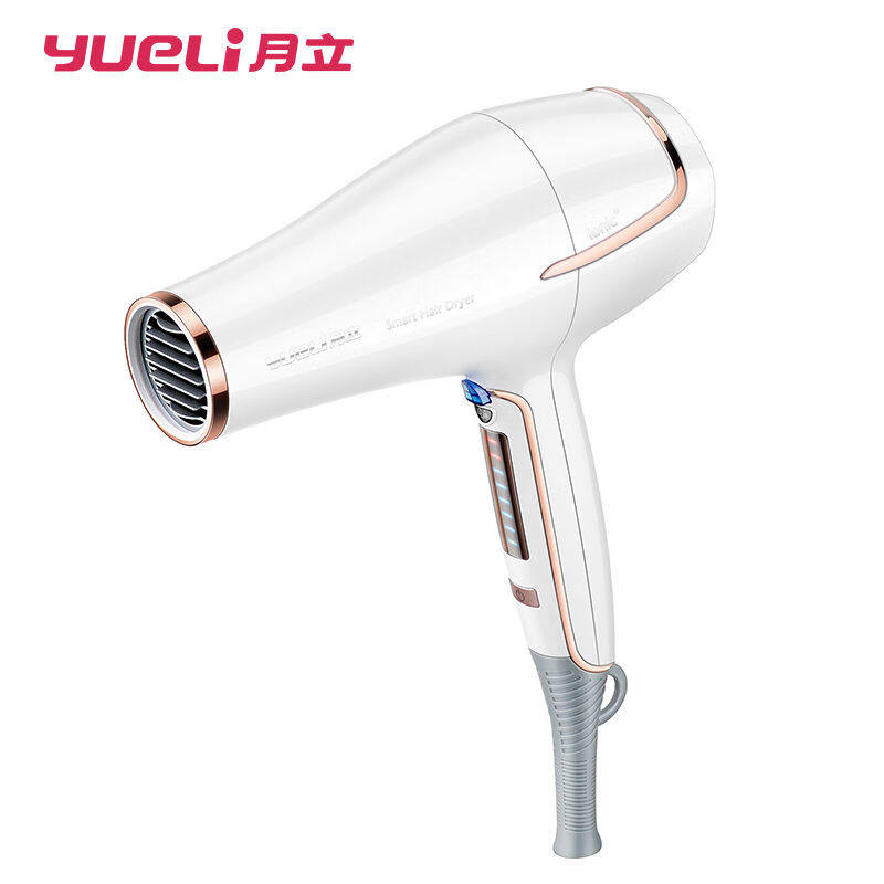 月立（yueli）吹风机HD-061滑屏触摸操控负离子电吹风6档2000瓦白