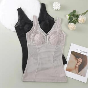 Minghuimei新款 花瓣杯c大胸显小大深V美背设计068 轻压塑身贴肤衣