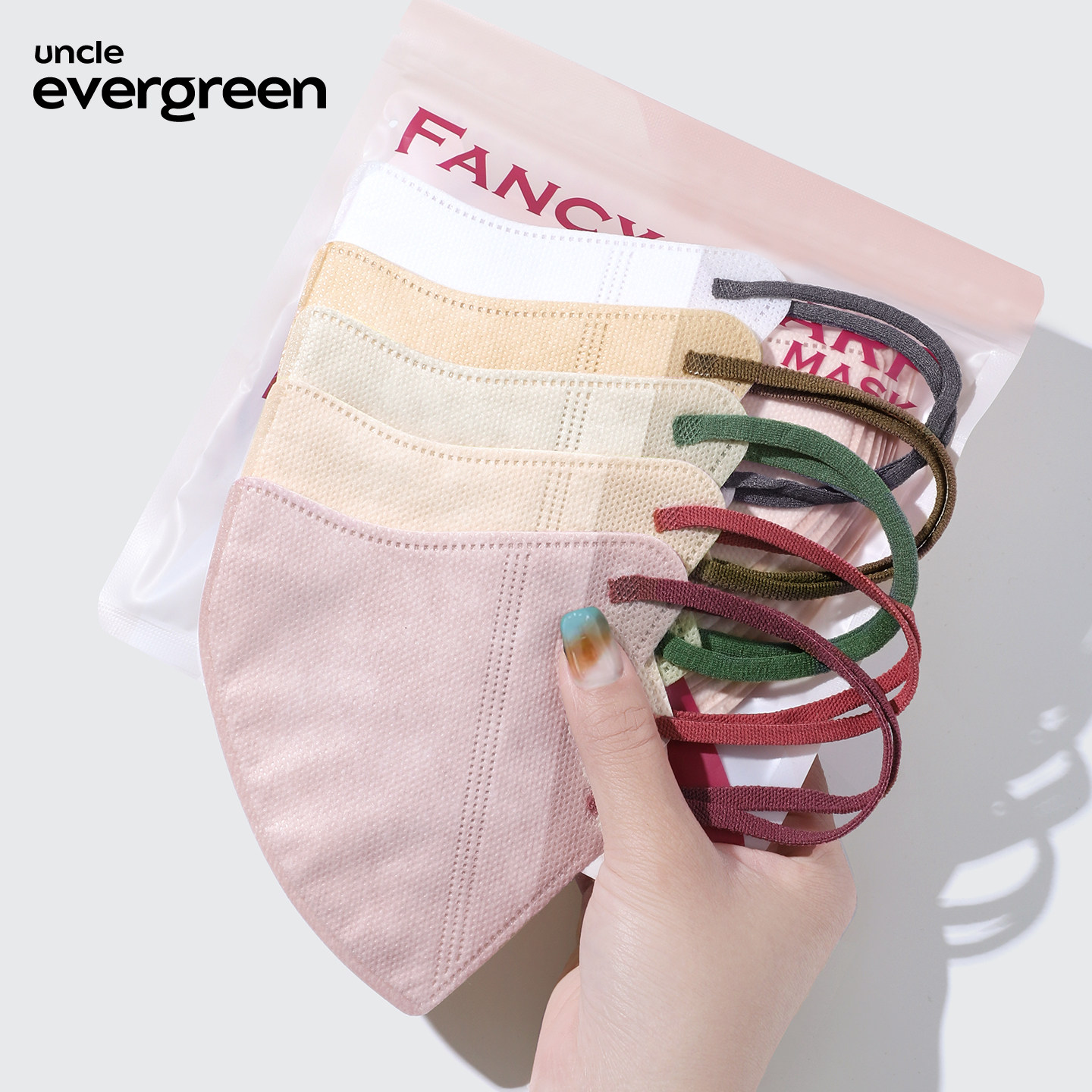 小颜3D立体口罩日本出口一次性防护透气高颜值女生不花妆素颜神器