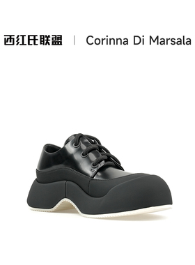 【粉红专享】【西红氏】乐福鞋X22A81303-11跟高4.5cm半码拍大