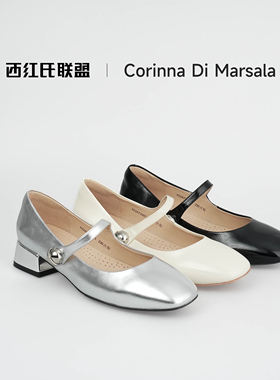 【Forever HH】【西红氏】玛丽珍鞋X22A73307-1跟高3.5cm半码拍大