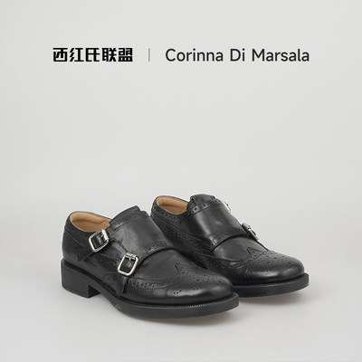 【安晴专享】【西红氏】单鞋X22402363-1跟高3cm半码拍大