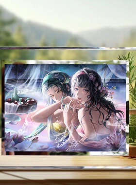 以闪亮之名时纪周边摆件水晶相框
