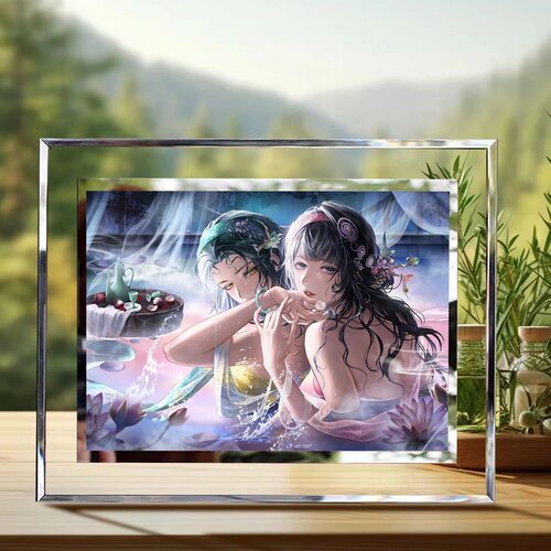 以闪亮之名时纪周边摆件水晶相框