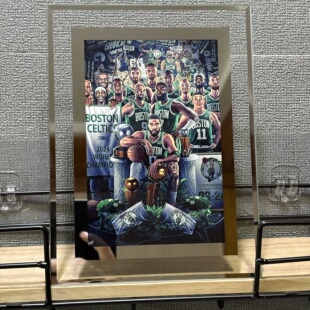 凯尔特人塔图姆MVP玻璃装饰相框照片桌面摆台摆件篮球迷周边礼物