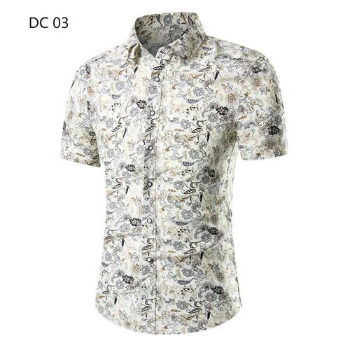 Men s Summer Shirts Short sleeve Slim Shirt for Men 男士衬衫