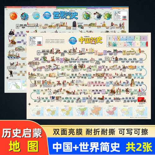 折叠版中国简史+世界简史