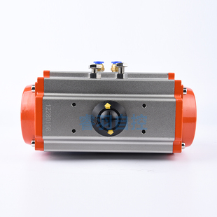 AT不 钢板四氟气动对夹式 蝶阀D65 速发D671F 100 215锈1