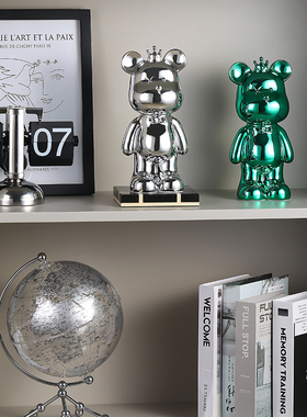 速发轻奢熊酒饰摆件直播间电视柜客柜儿童房小装厅品