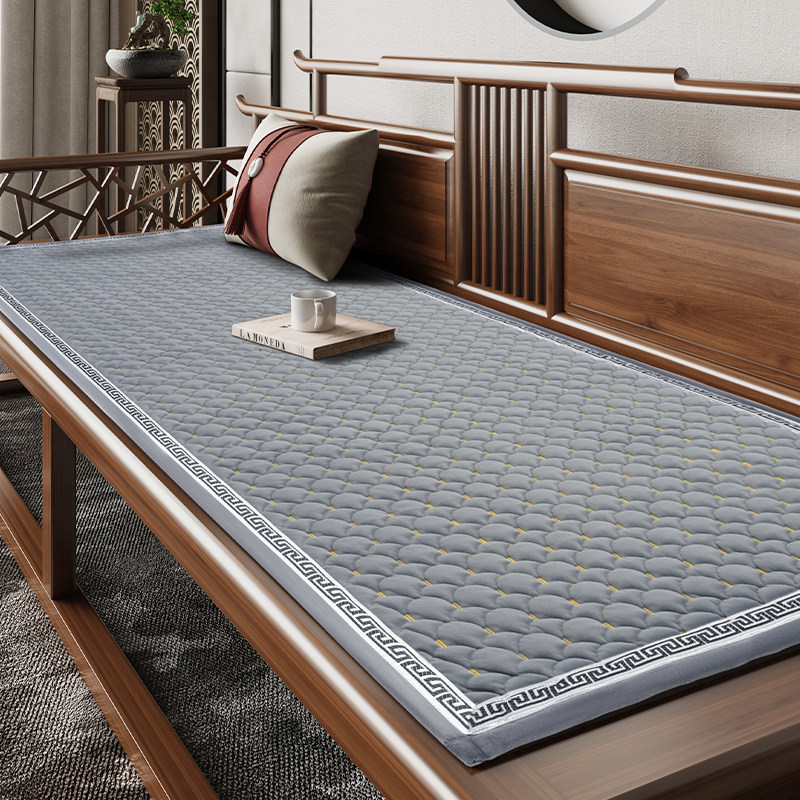 速发2025新款毛发垫秋冬实木新中式红木沙发坐垫沙绒防滑套罩垫季