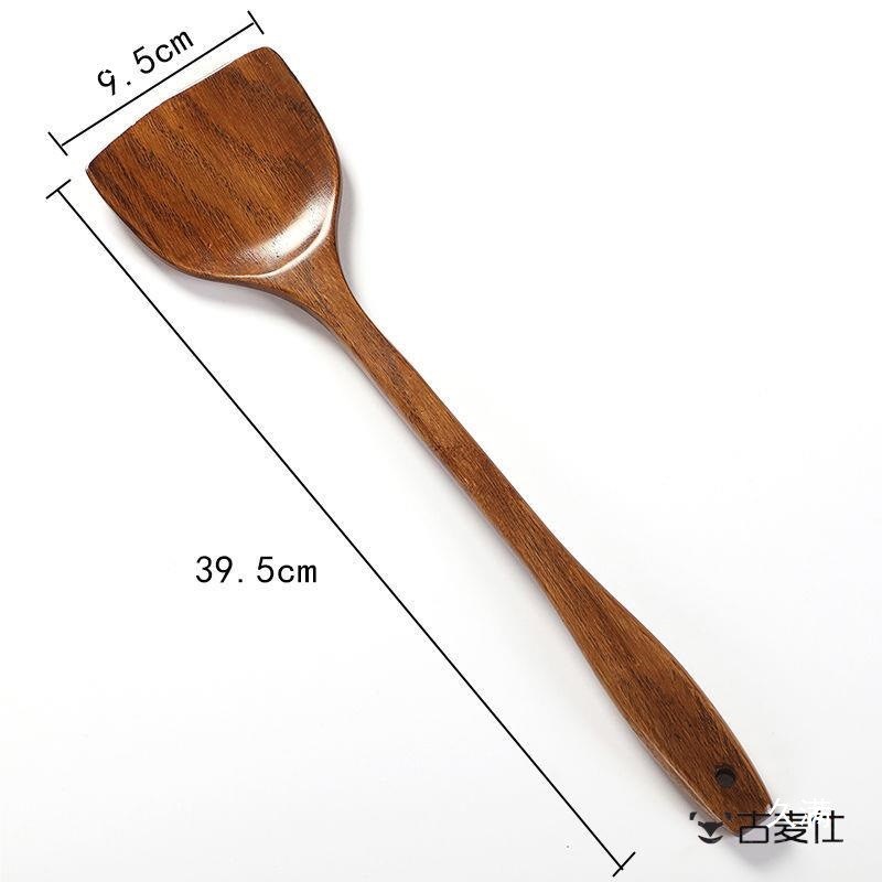 速发不粘铲锅竹锅铲木木铲子锅铲长柄木铲厂家米饭耐高温