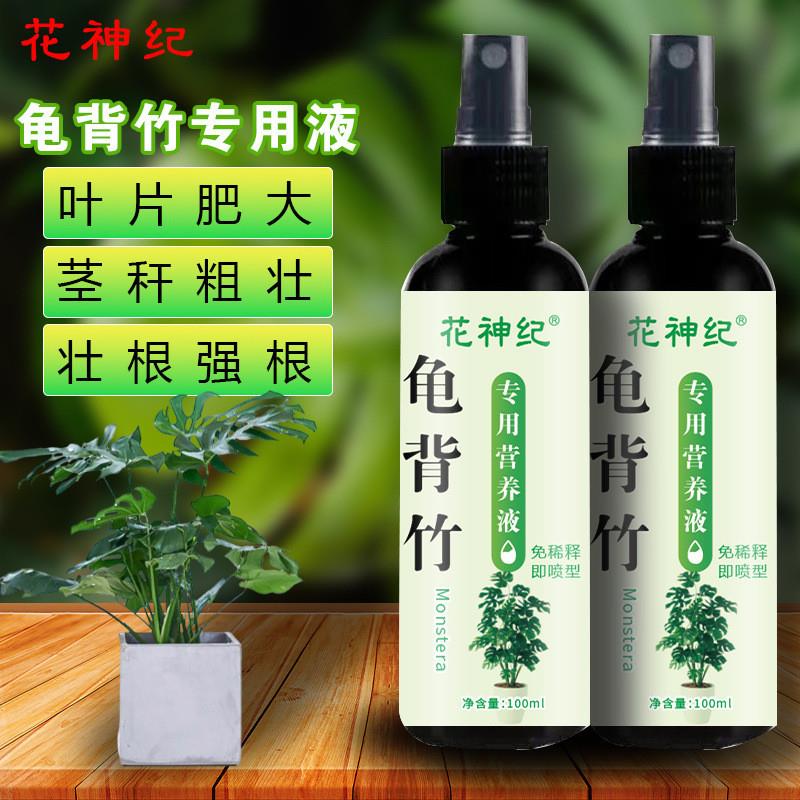 速发龟背竹营养液施肥花肥叶面肥天背竹龟肥南星科水培肥料