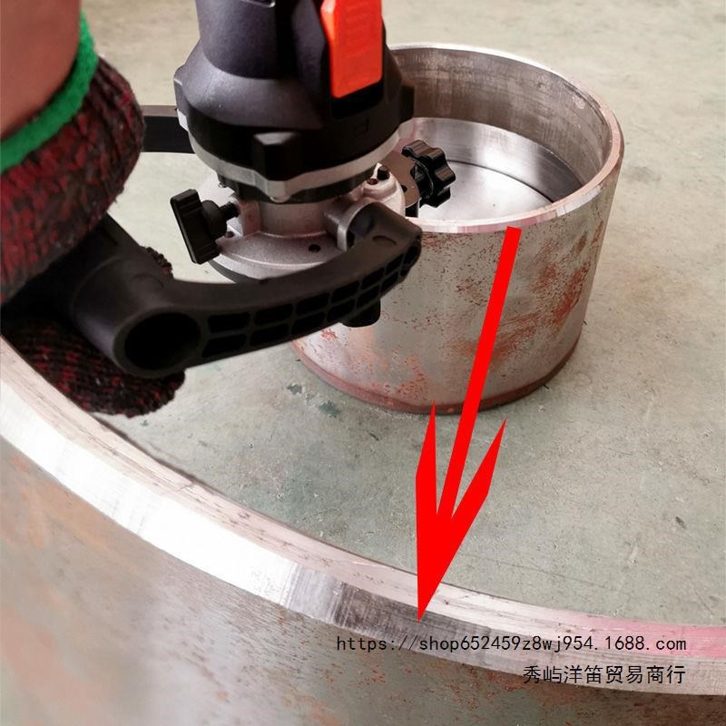 速发新款手持小型多道能电动锈口机220V不坡钢坡口神器管功斜口铣