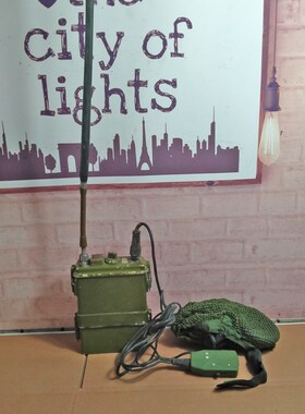 速发红色老物件怀旧移旧收动电台发报机藏货杂项复古怀旧装饰民俗