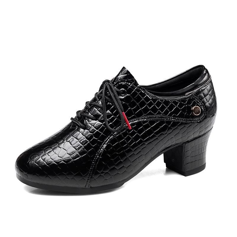 速发士中鞋跟拉丁舞场广高跳舞鞋水兵舞吉特巴舞交谊舞鞋平时穿