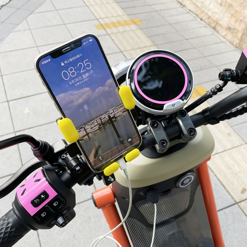 速发卖牛电动车U2 U+ F0F2骑行导航支架外震骑手防小架