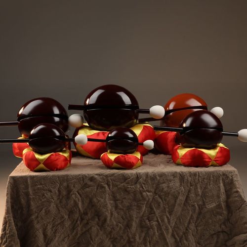 速发木佛法器一套鱼器原檀木木礼打击实木大香樟木鱼