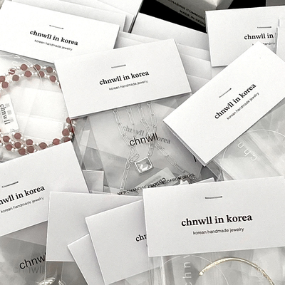 饰品包装夹头定制项炼首饰背卡对折封口页眉卡纸打印珠宝打包捏捏