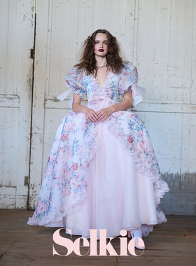 【经典礼服】Selkie Collection花藤玫瑰蓝紫色玛丽皇后礼服裙