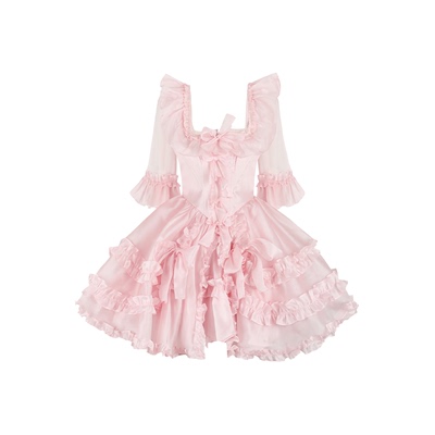 秀场大热门！复古甜美连衣裙