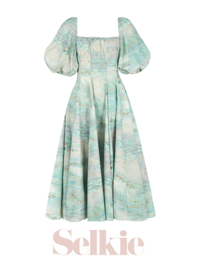 【经典系列】荷塘芙蓉 Day Dress 纯棉连衣裙 野餐茶歇裙