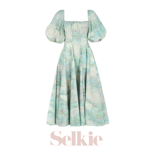 【经典系列】荷塘芙蓉 Day Dress 纯棉连衣裙 野餐茶歇裙