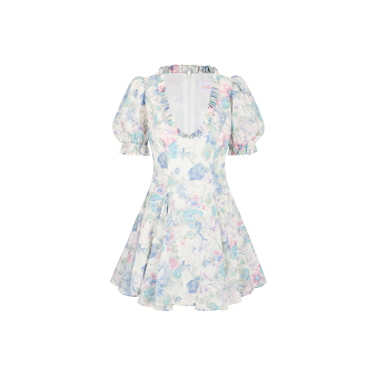 春上新|春日女主角 诺丁汉碎花 迷你连衣裙Selkie Collection