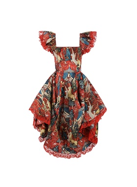 《鹦鹉梨严选》独角兽印花连衣裙SelkieCollectionSKPC1745VLP488